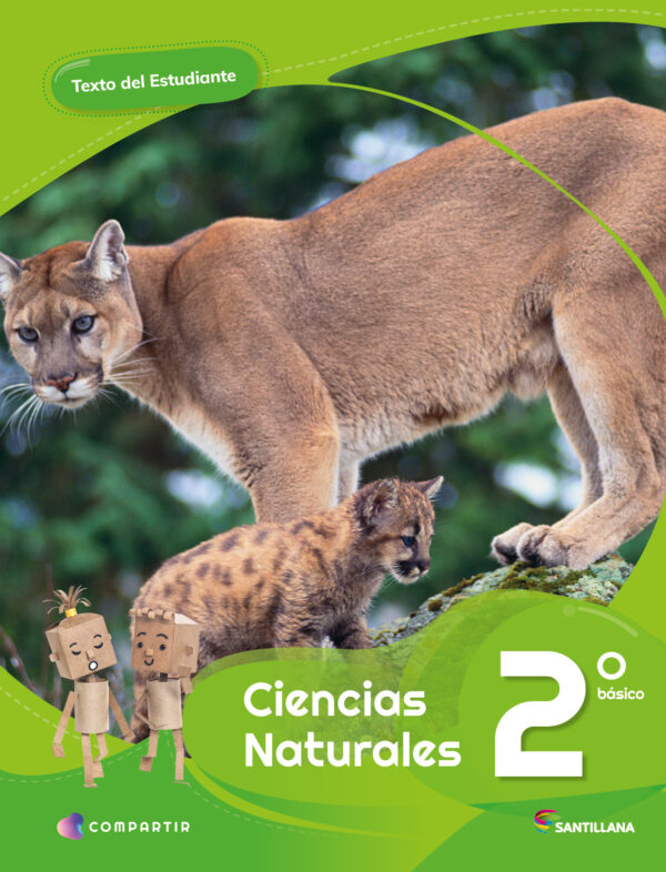 Ciencias Naturales 2° Básico, Compartir, Santillana