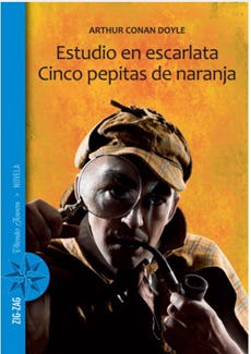 Estudio en escarlata. Cinco pepitas de naranja