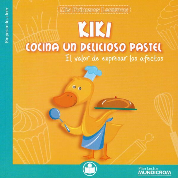 Kiki cocina un delicioso pastel