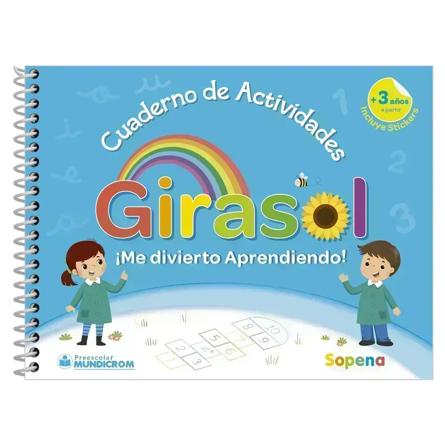 Cuaderno de actividades Girasol